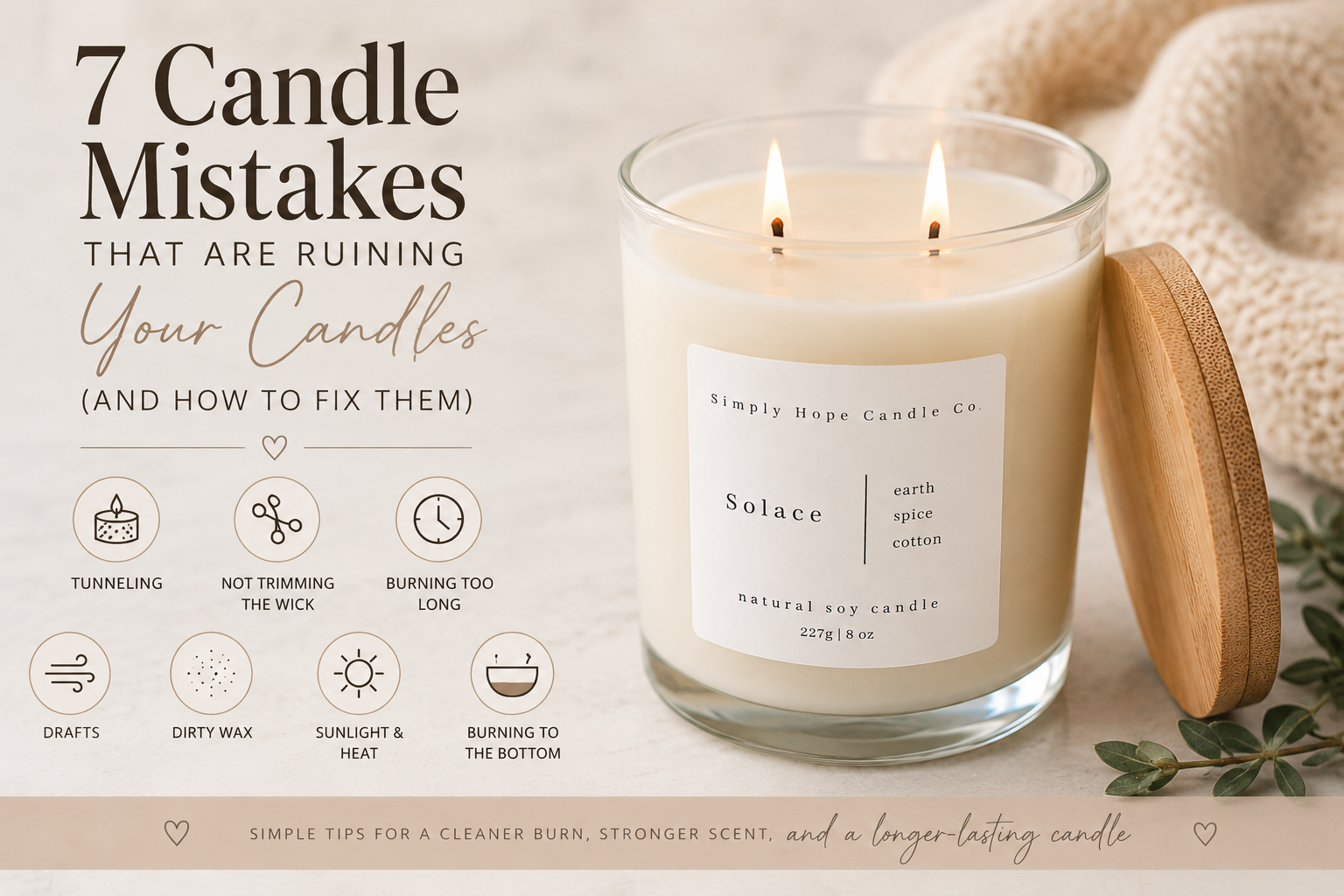 7 Candle Mistakes That Are Ruining Your Candles (And How to Fix Them)