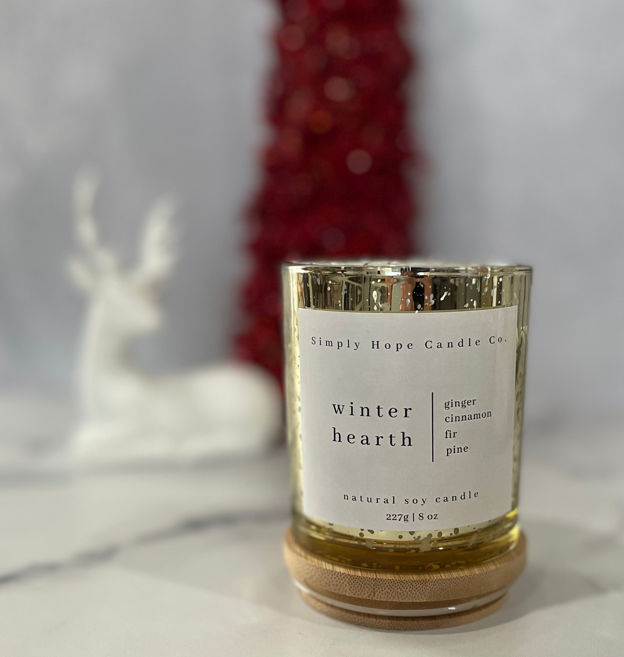 Winter Hearth (ginger + cinnamon + pine)