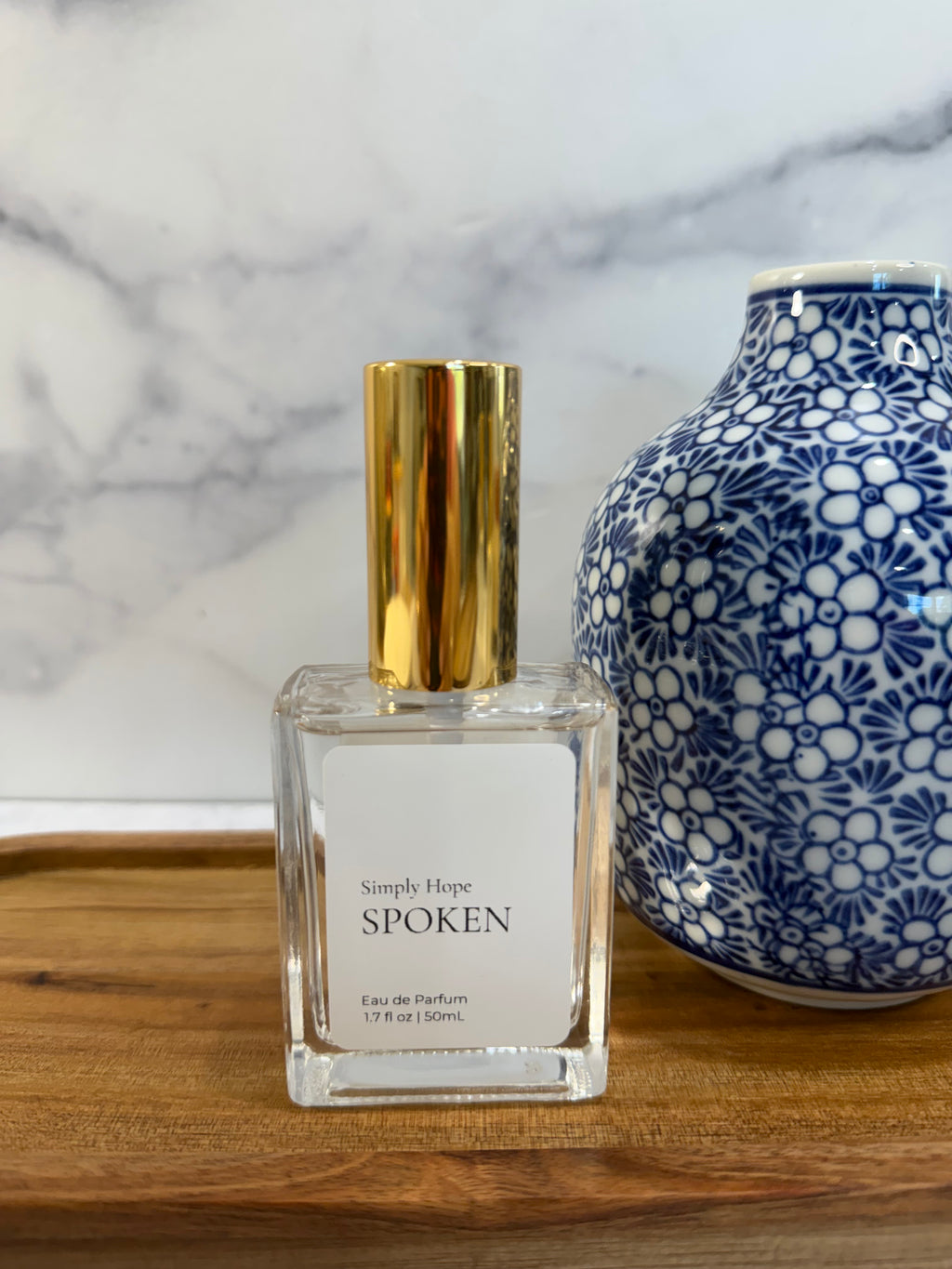 Spoken Eau de Parfum | Bergamot, Black Tea & Amber Perfume | Sophisticated Unisex Fragrance | 1.7 oz
