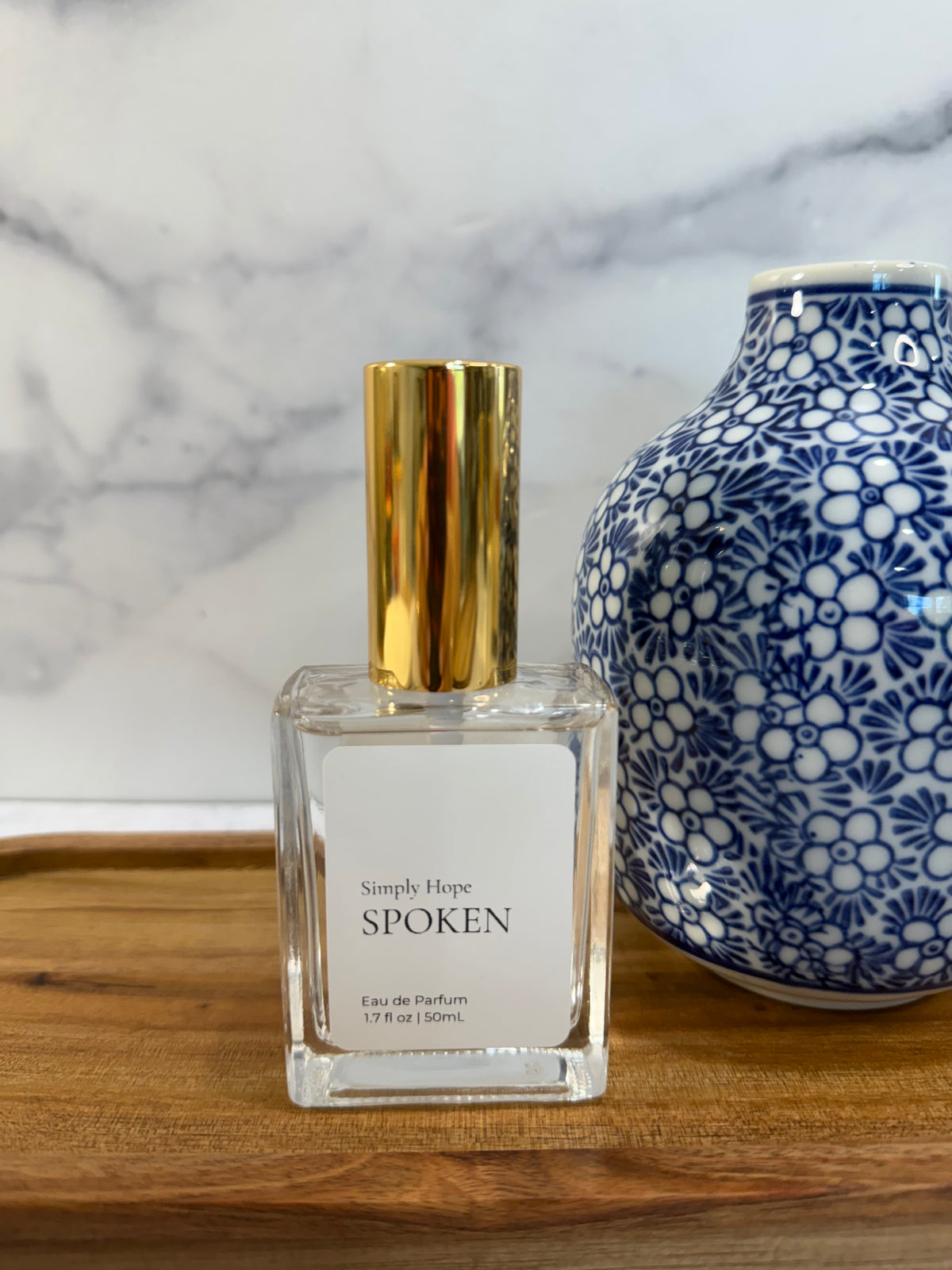 Spoken Eau de Parfum | Bergamot, Black Tea & Amber Perfume | Sophisticated Unisex Fragrance | 1.7 oz