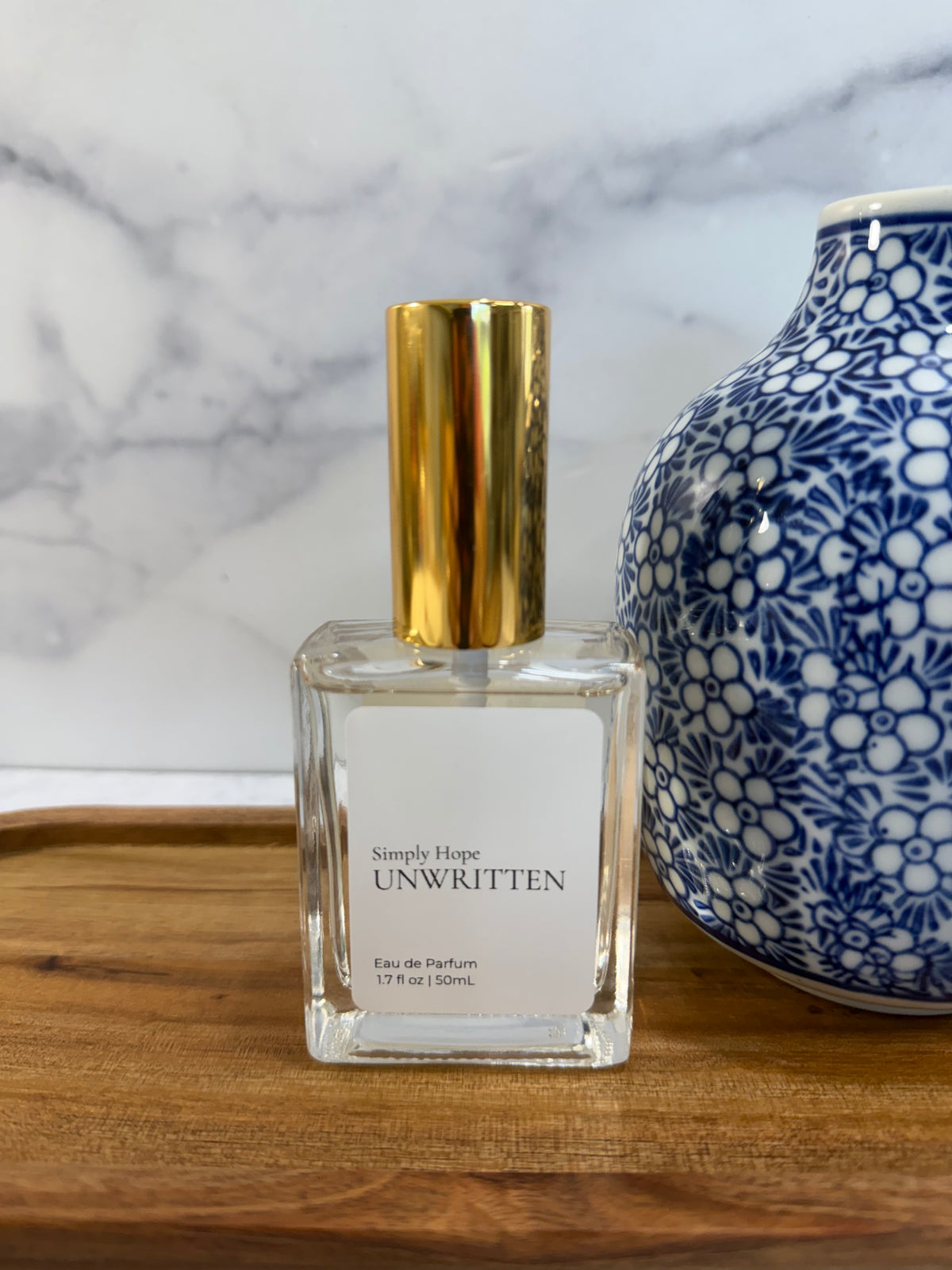 Unwritten Eau de Parfum | Rose, Oakmoss & Honey Perfume | Modern Floral Fragrance | 1.7 oz