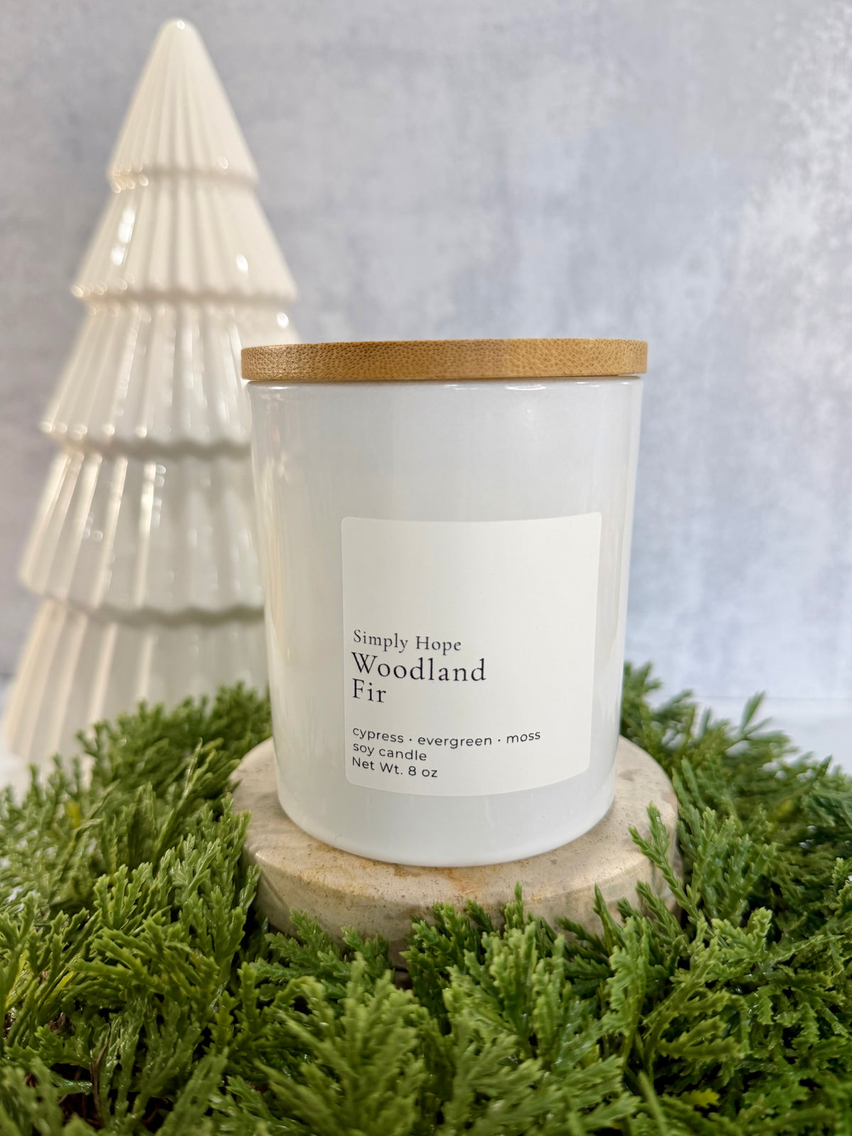 Woodland Fir Candle (cypress + evergreen + moss)