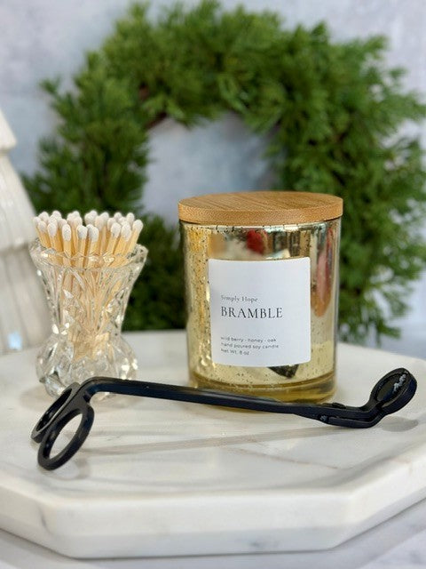 Bramble Candle (wild berry + honey + oak)