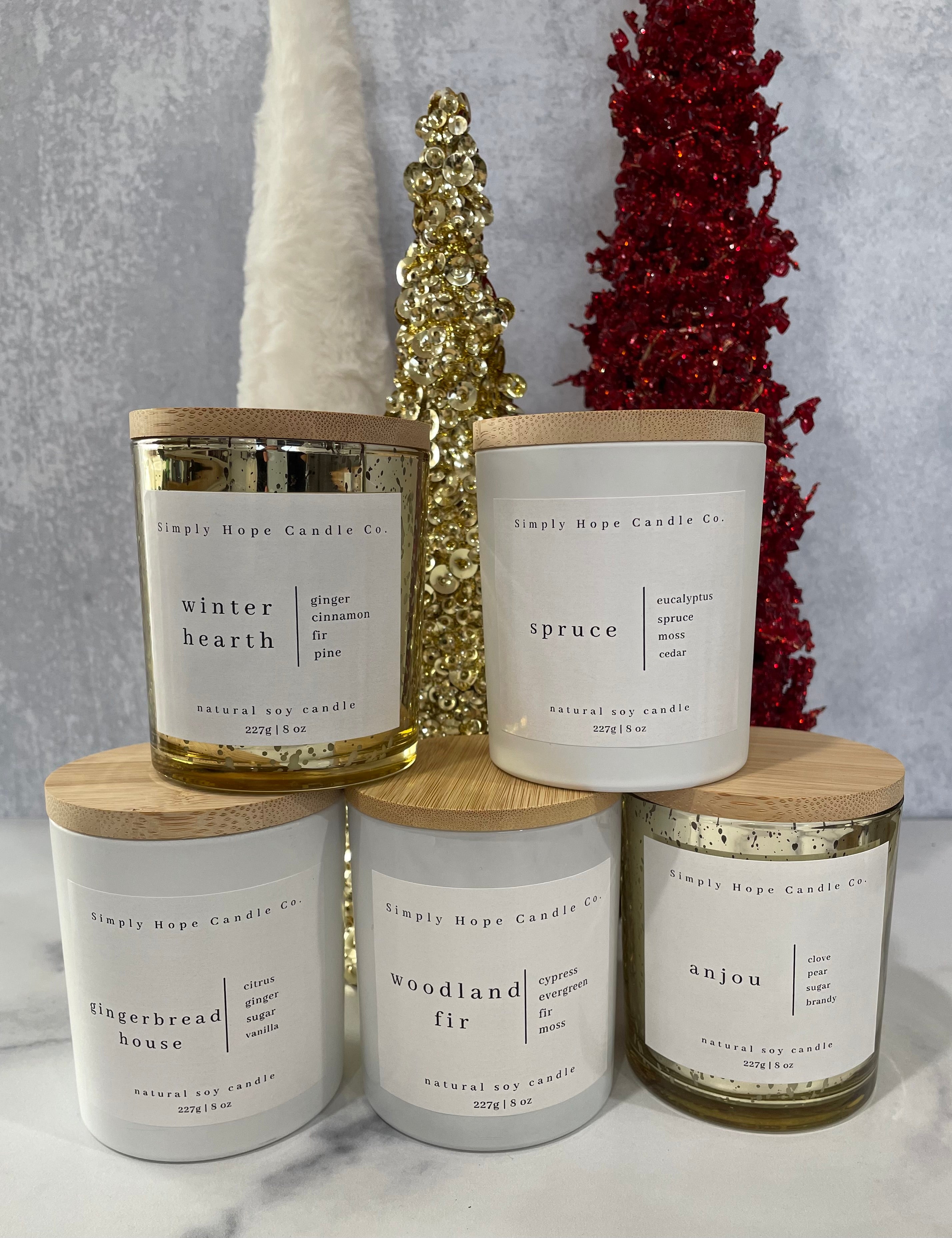 Winter Hearth (ginger + cinnamon + pine)