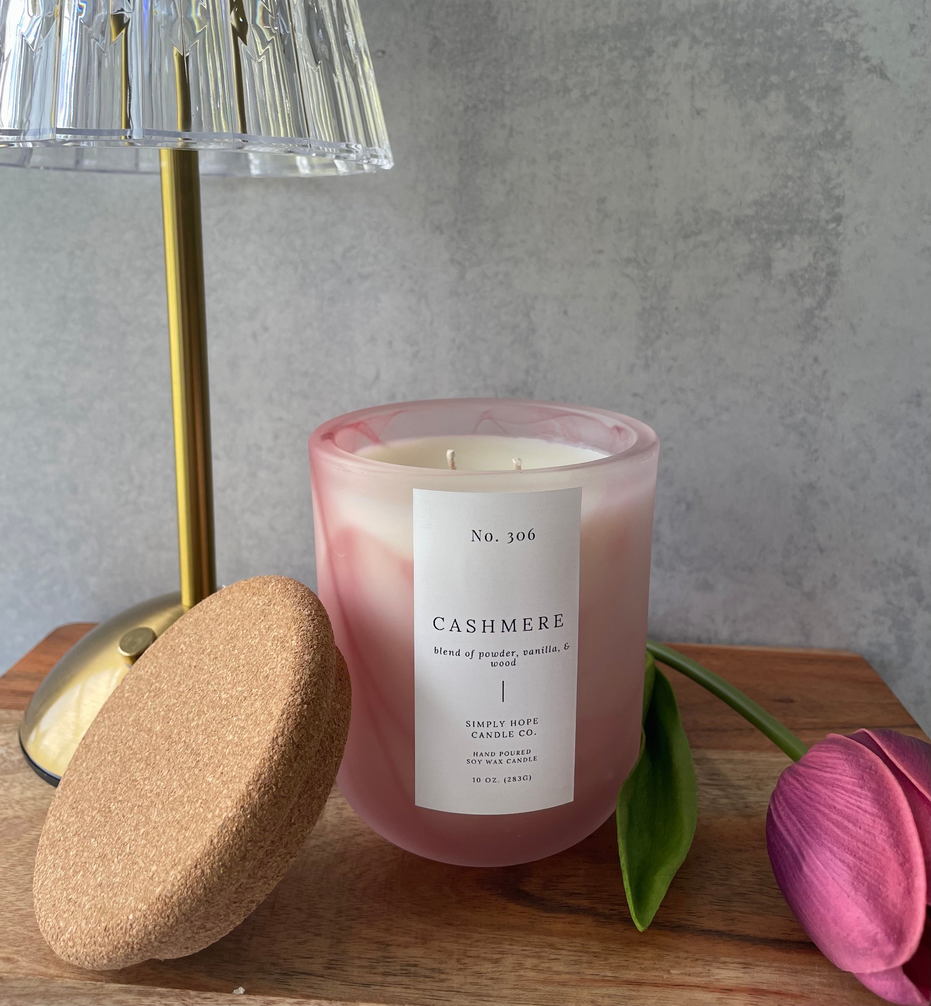 Cashmere 10 oz. (powder + vanilla + wood)