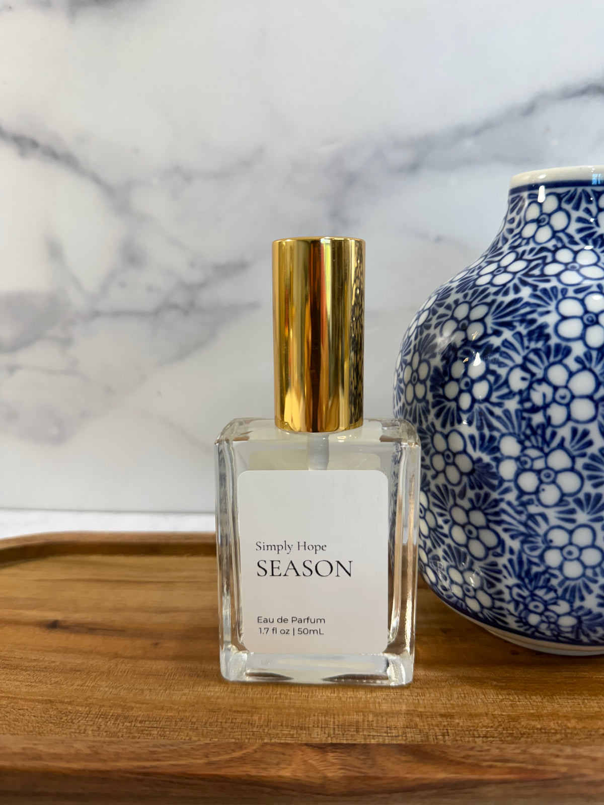Season Eau de Parfum | Bergamot, Violet & Cedarwood Perfume | Warm Sophisticated Fragrance | 1.7 oz
