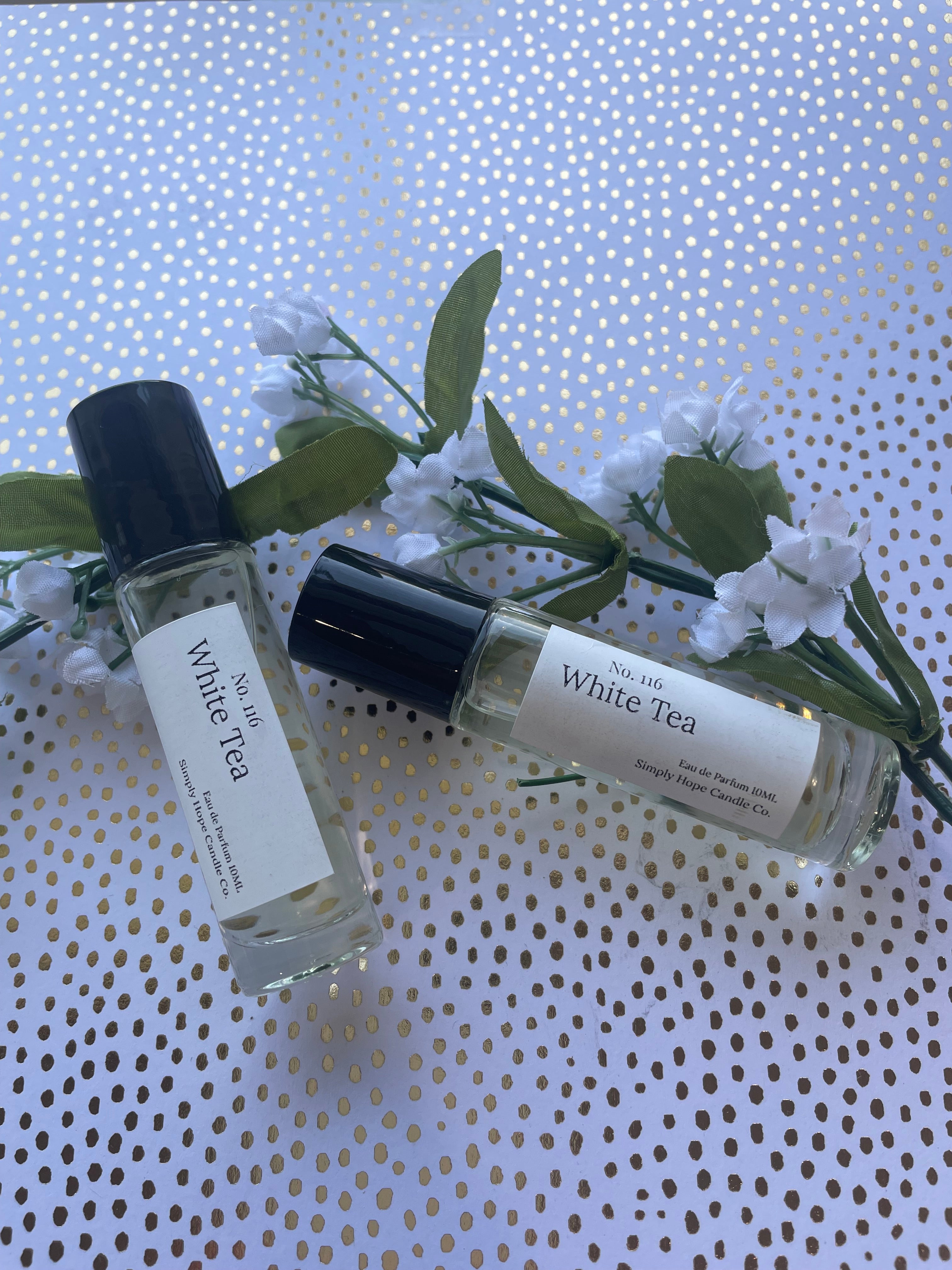 White Tea 10ml Rollerball (citrus + spice + wood)