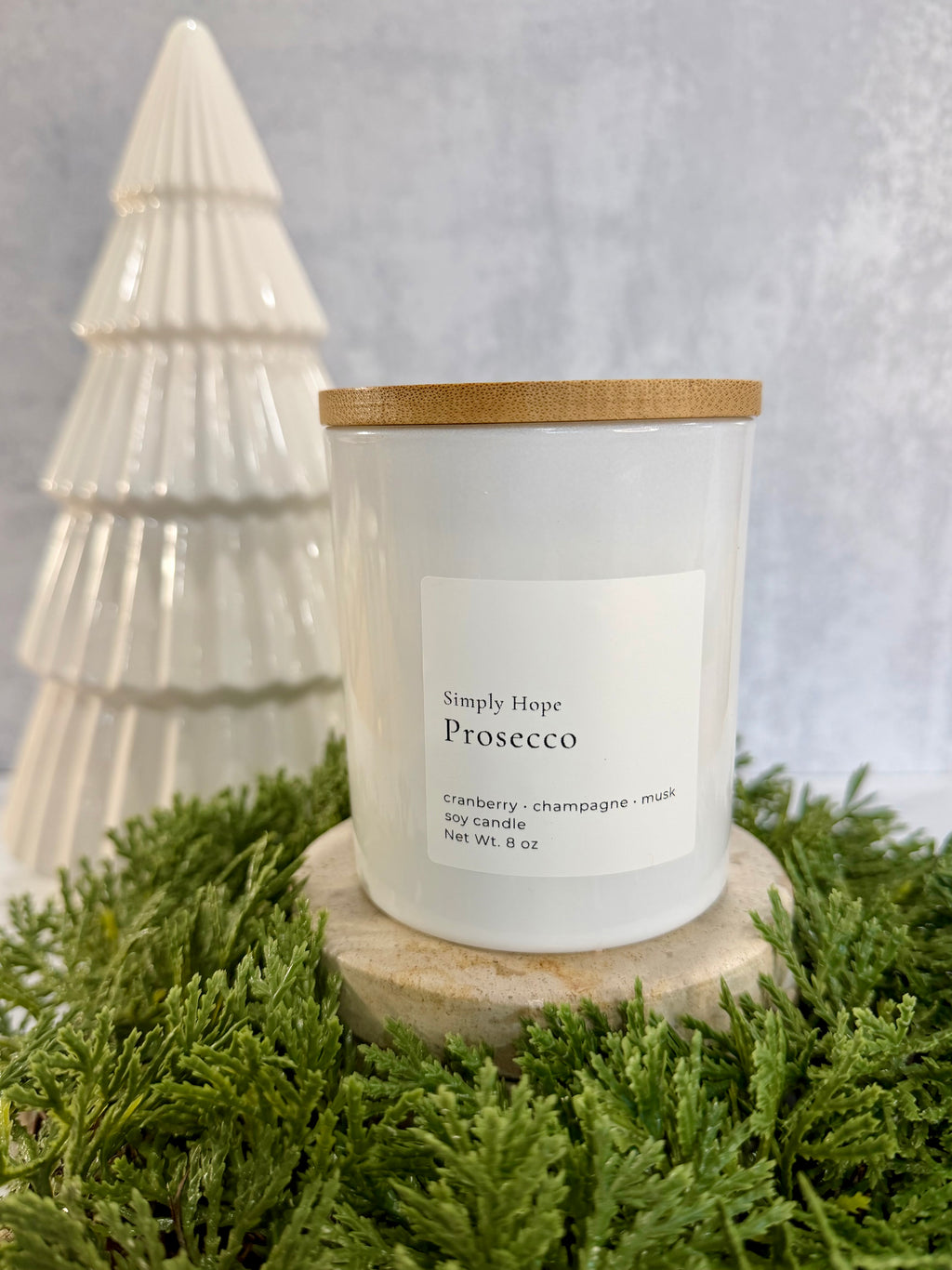 Prosecco Candle (cranberry + champagne + musk)