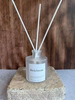 Heirloom Reed Diffuser | Luxury Pumpkin Reed Diffuser | Pumpkin Pie Home Fragrance | Flameless Fall Decor | Long Lasting Room Scent