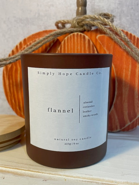 Flannel (almond + coriander + leather + smoky woods)