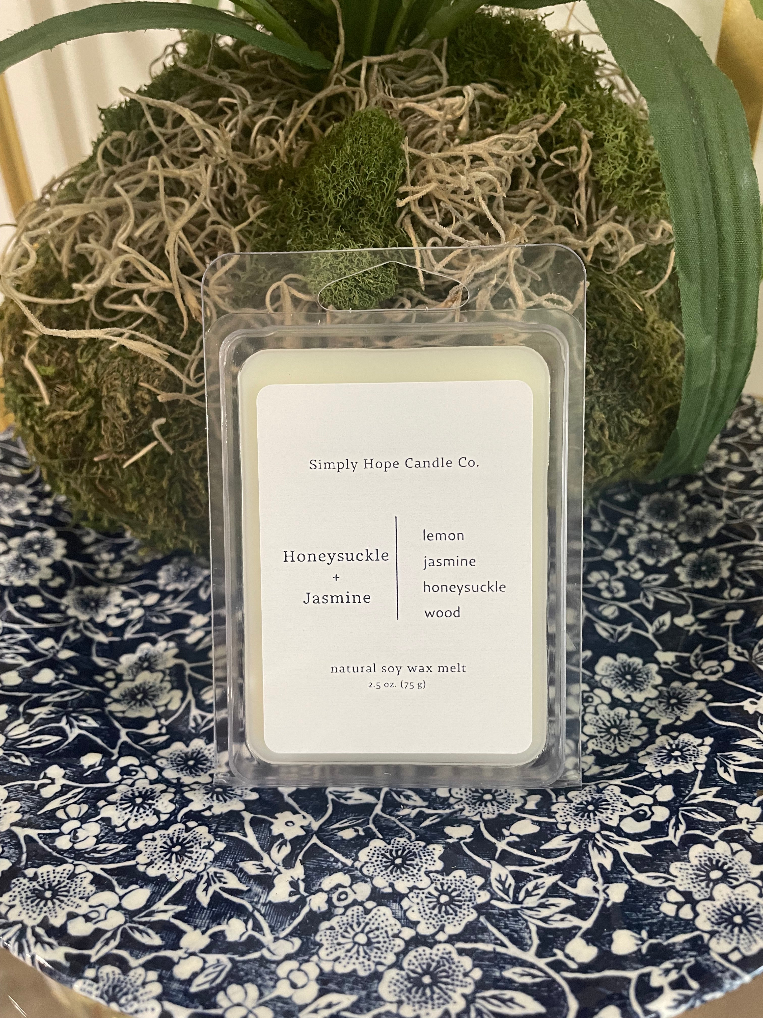Honeysuckle + Jasmine Wax Melt