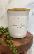 Mango + Coconut Milk (pineapple + mango + coconut milk)