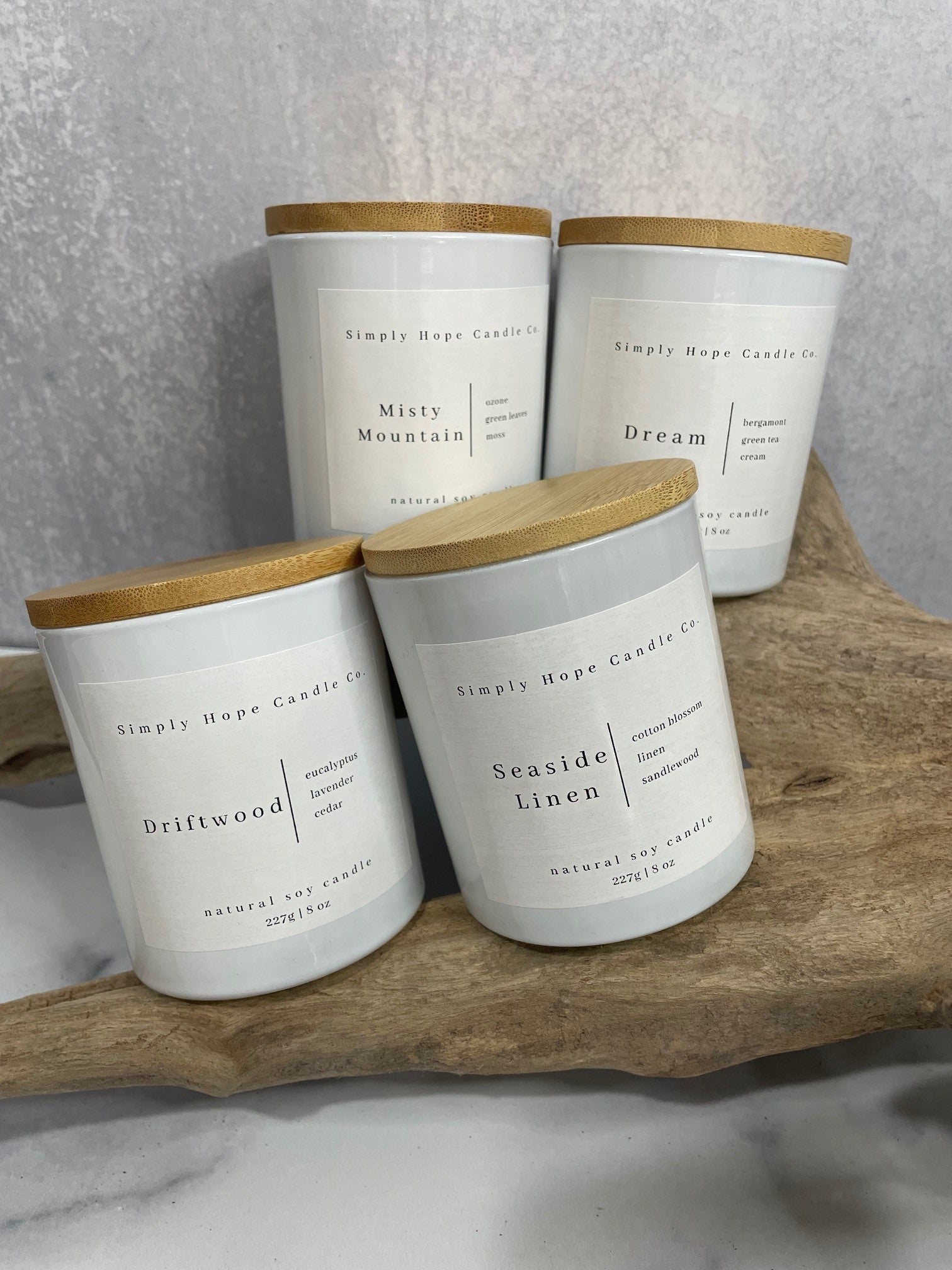 Seaside Linen (cotton blossom + linen + sandalwood)