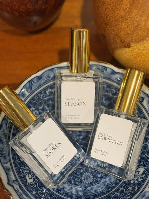 Season Eau de Parfum | Bergamot, Violet & Cedarwood Perfume | Warm Sophisticated Fragrance | 1.7 oz