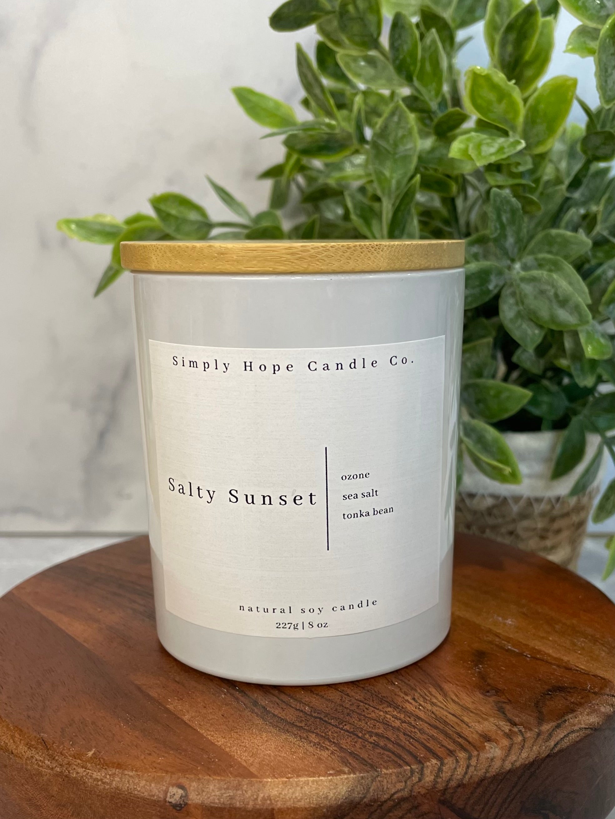 Salty Sunset (ozone + sea salt + tonka bean)
