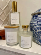 Season Soy Candle | Bergamot, Violet & Cedarwood Candle | Warm Sophisticated Home Fragrance | 8 oz