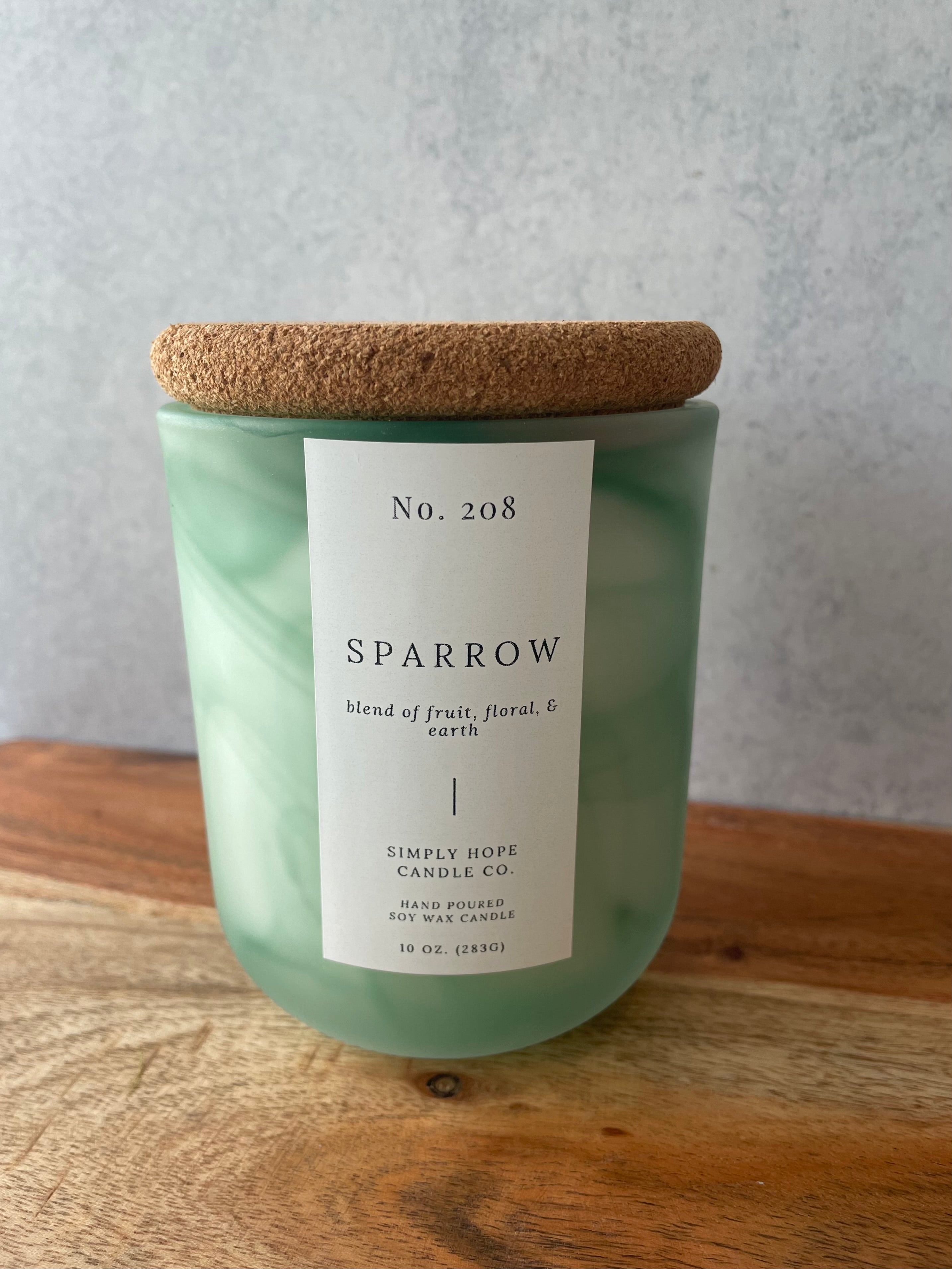 Sparrow 10oz. (fruit + floral + earth)