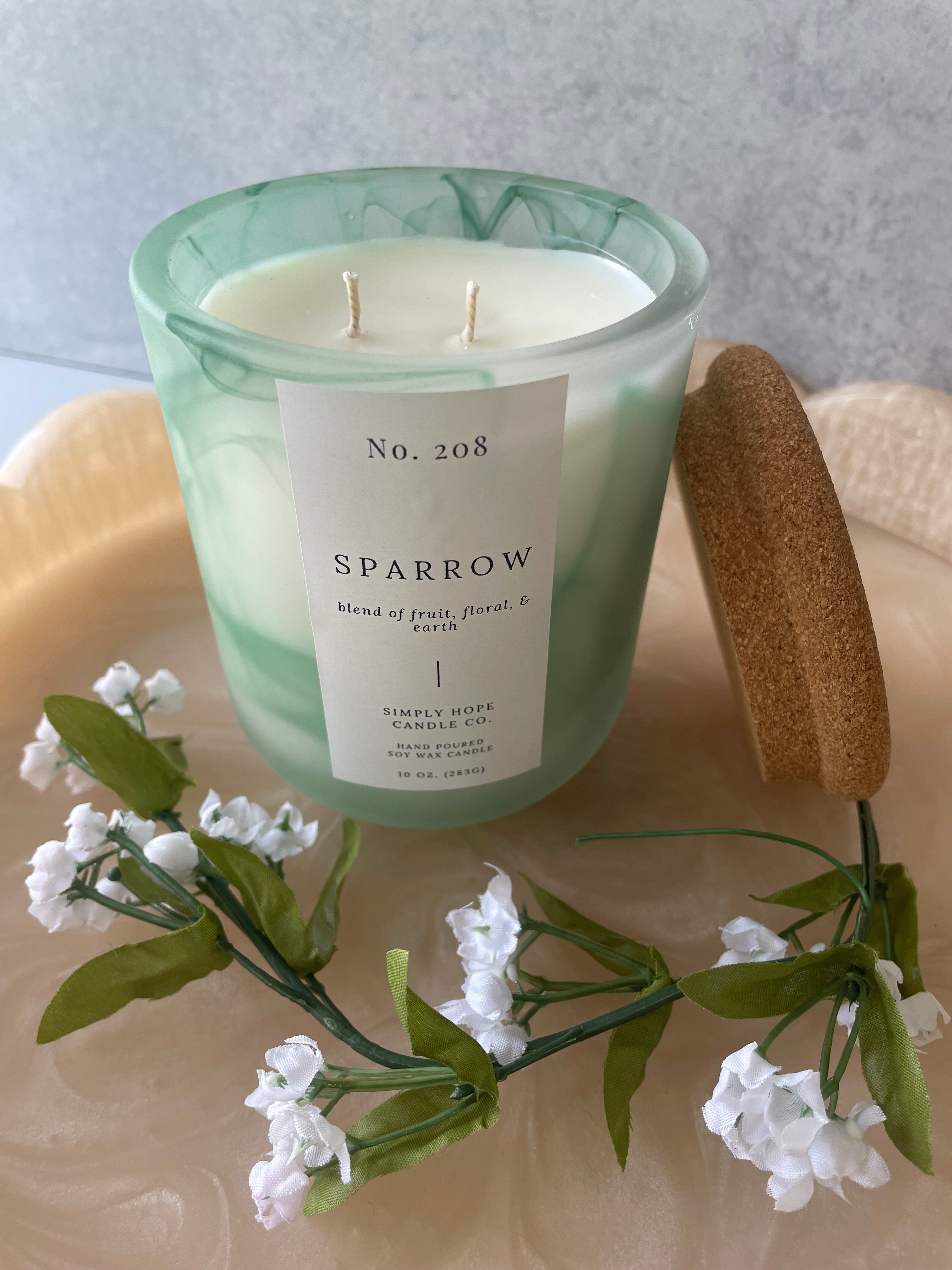 Sparrow 10oz. (fruit + floral + earth)