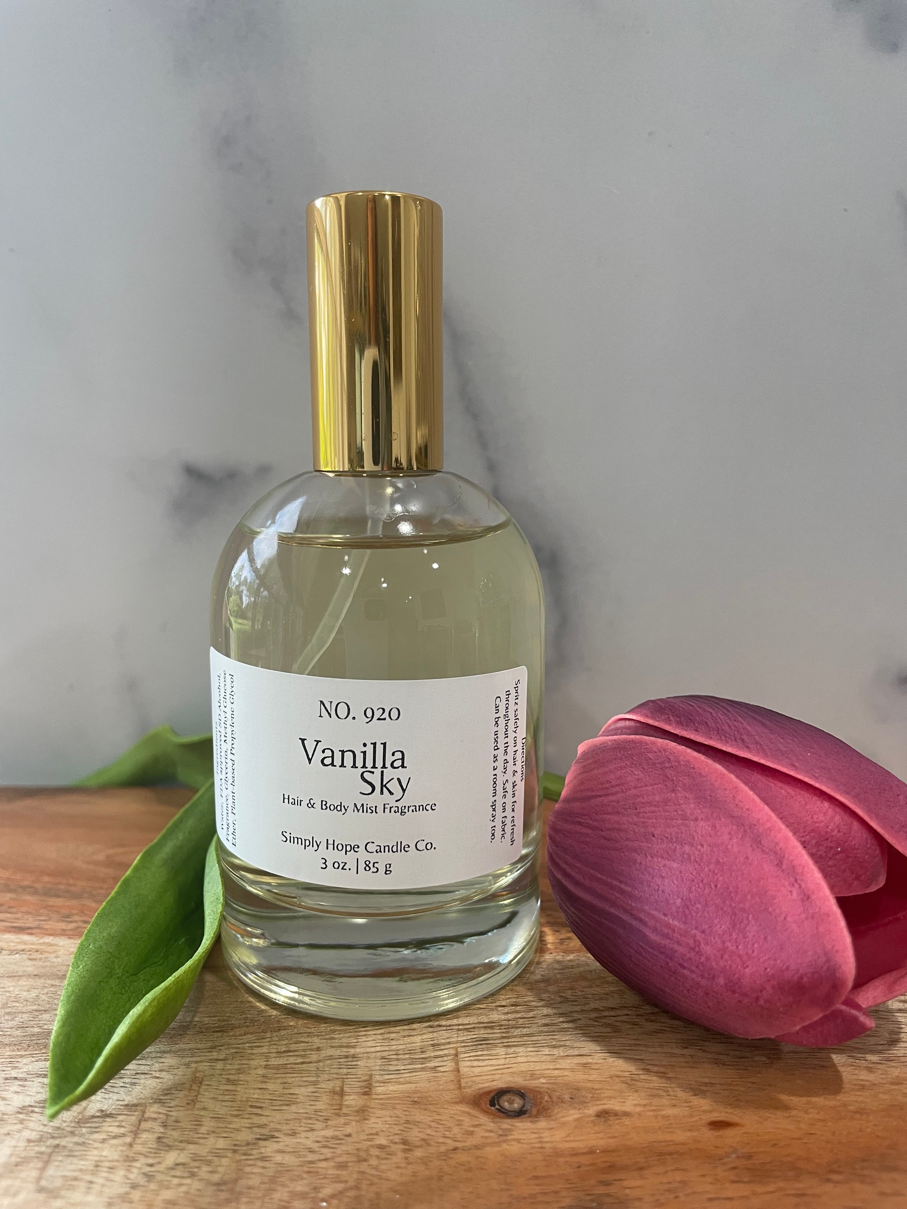 Vanilla Sky 3 oz. (earth + floral + gourmand)