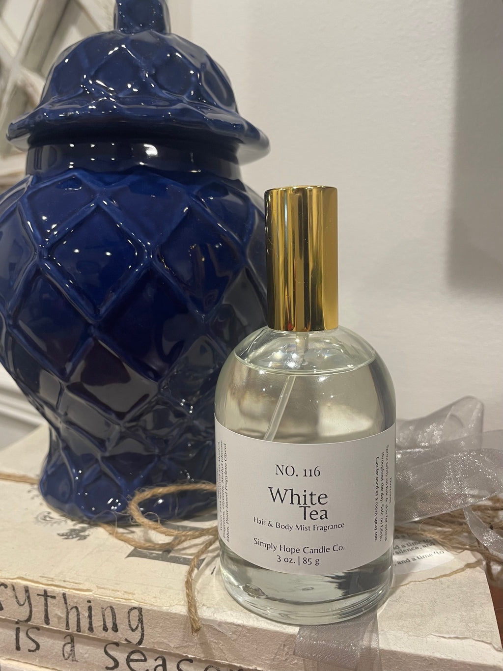 White Tea 3 oz (citrus + spice + wood)