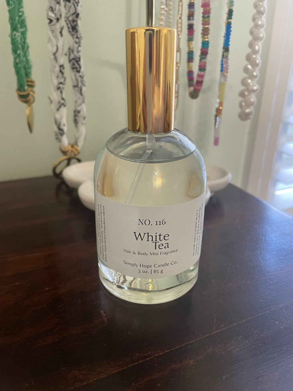 White Tea 3 oz (citrus + spice + wood)